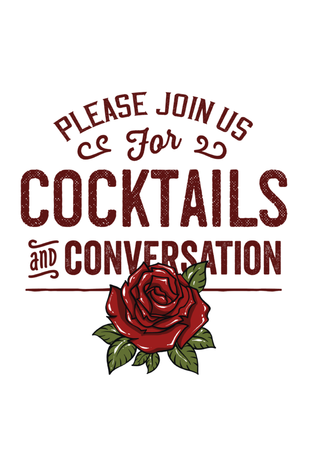 Regular T-Shirt - please join us for cocktail