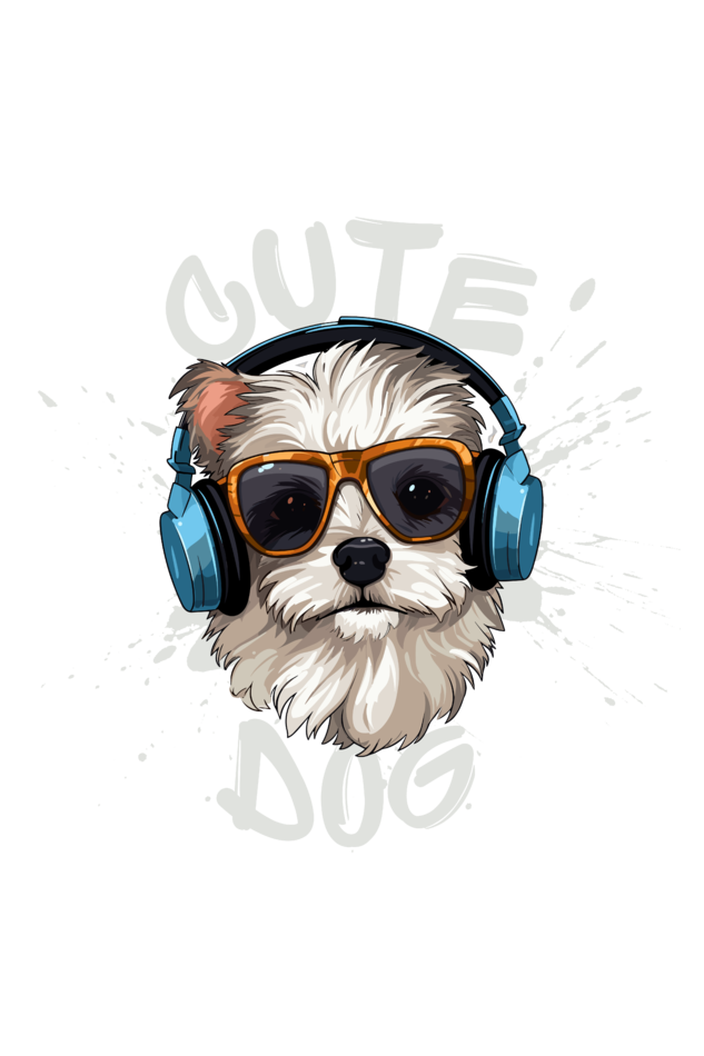 Regular T-Shirt - cute dog