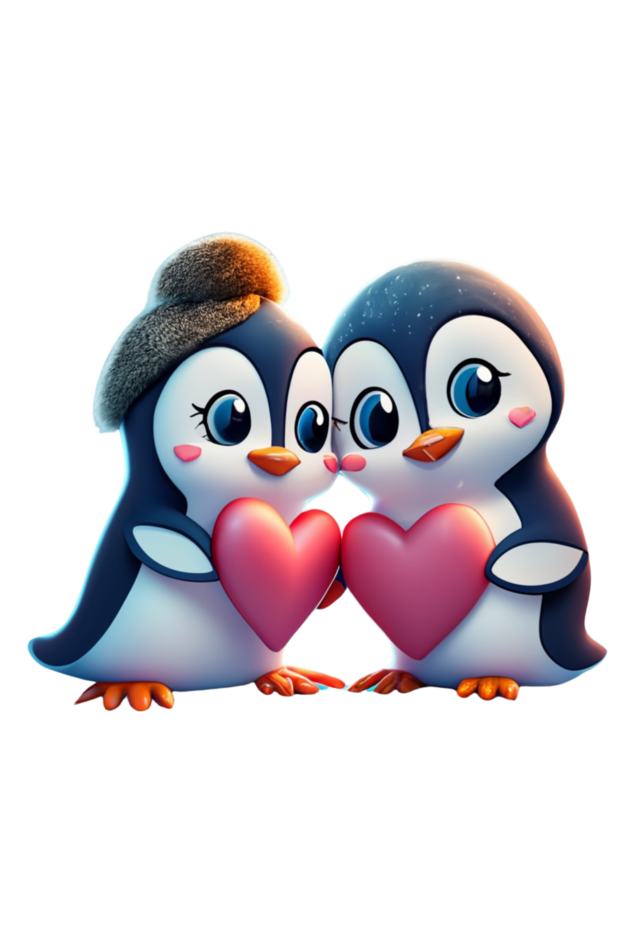 Crop Top - penguins