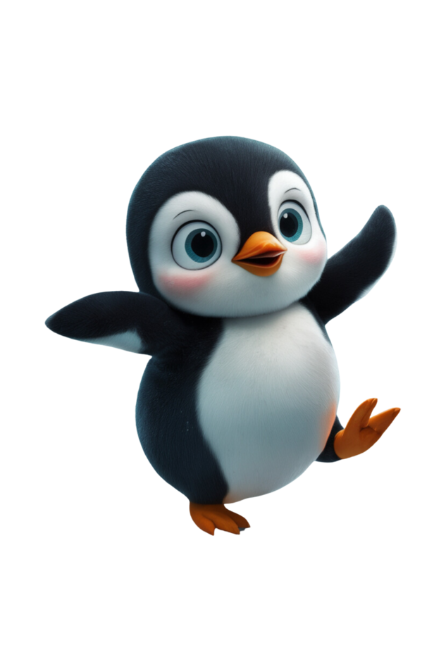 Crop Top - penguin 2