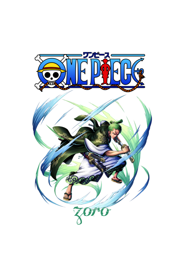 Terry Oversized T-shirt - One Piece ZORO