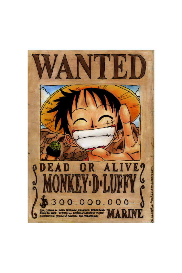 Terry Oversized T-shirt - One Piece MONKEY D LUFFY 02