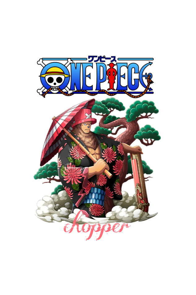 Terry Oversized T-shirt - One Piece CHOPPER 01