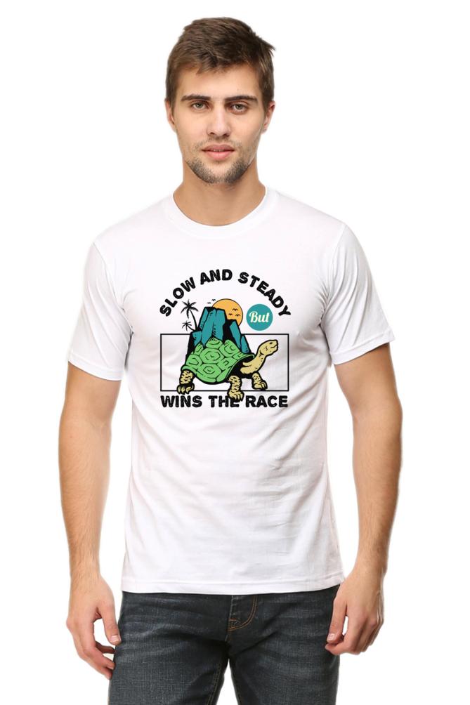 Regular T-Shirt - Slow and Steady