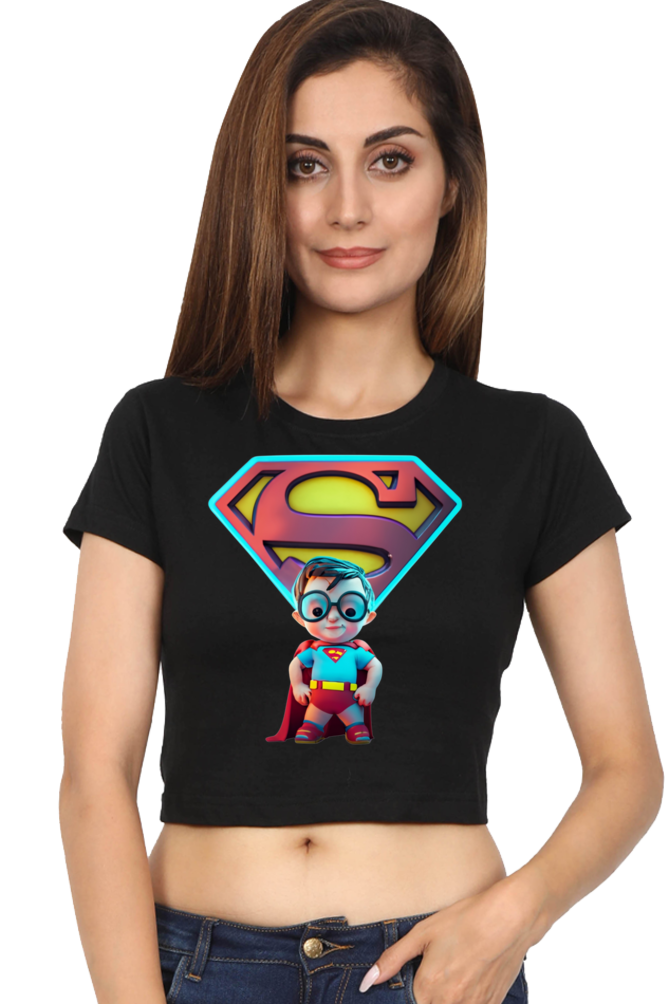 Crop Top - superman