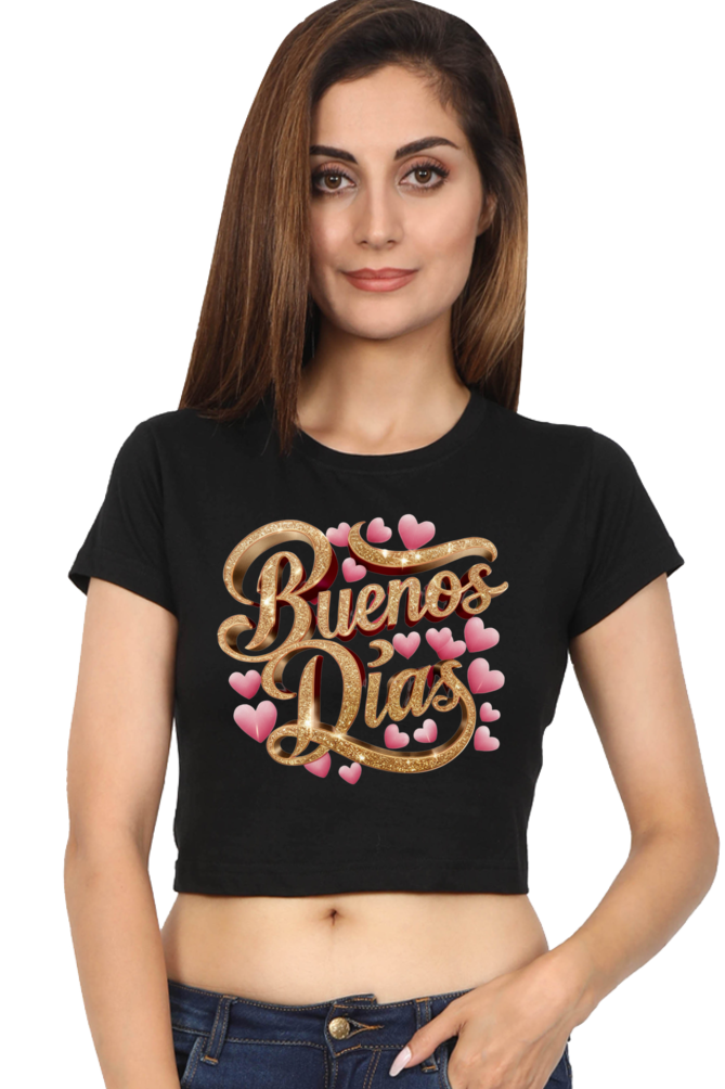 Crop Top - buenos dias
