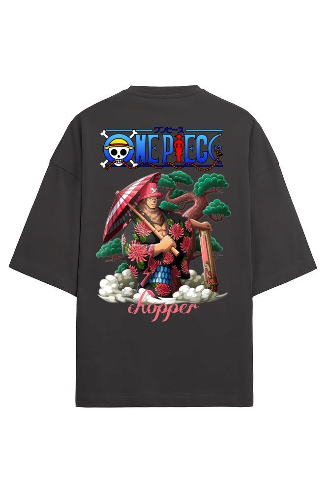 Terry Oversized T-shirt - One Piece CHOPPER 01