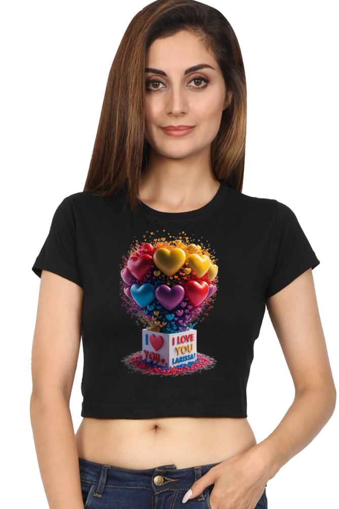 Crop Top - i love you