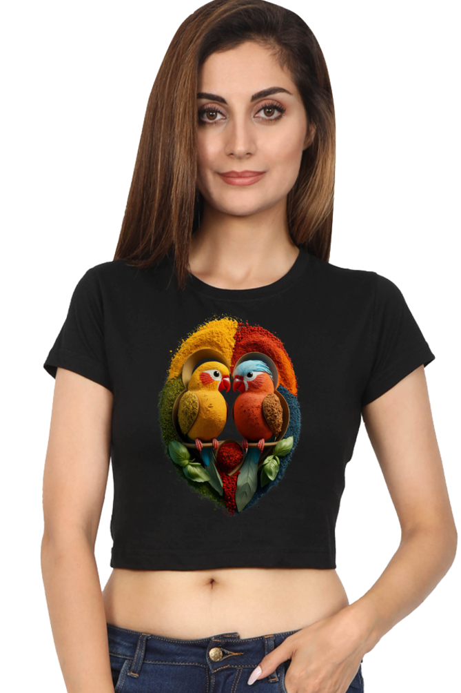 Crop Top - 2 bird