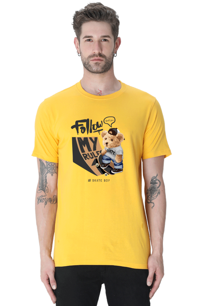 Regular T-Shirt -Follow My Rule