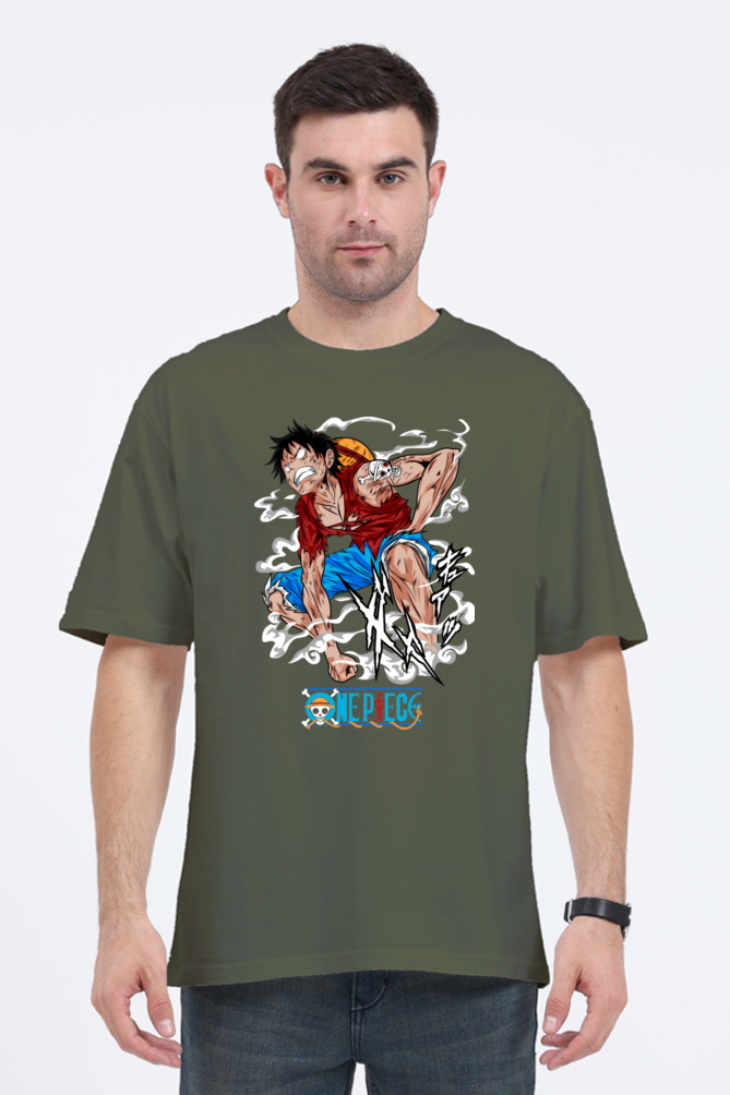 Regular Oversized T-shirt - One Piece - Luffy 12