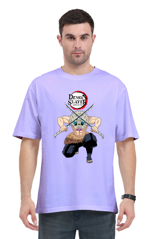 Regular Oversized T-shirt - One Piece DEMON SLAYER-10
