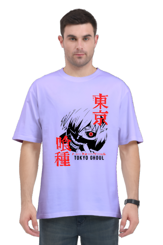 Regular Oversized T-shirt - One Piece TOKYO GHOUL 01-01