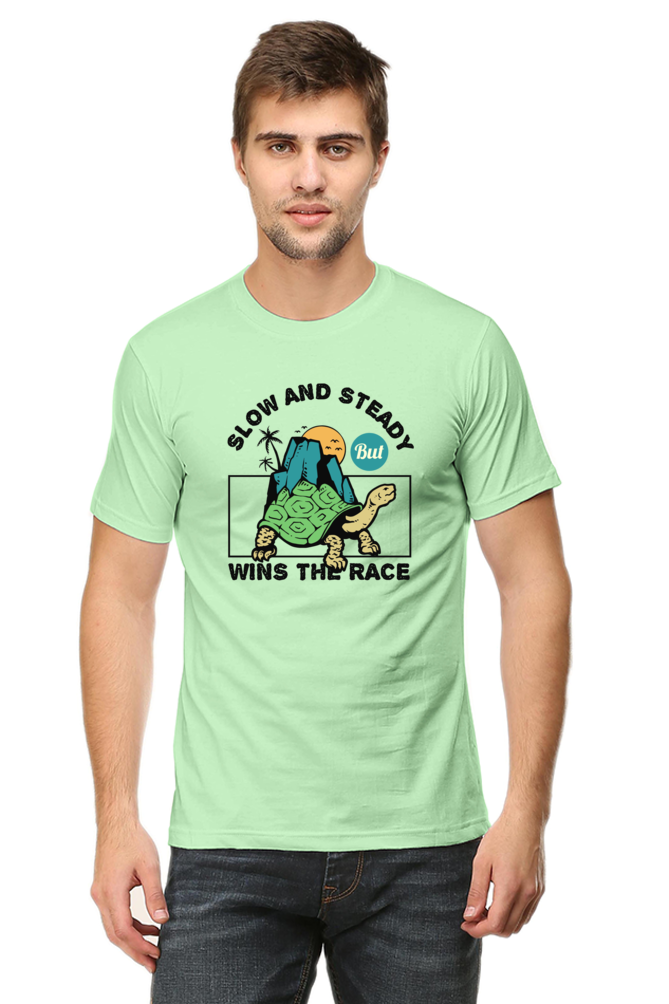 Regular T-Shirt - Slow and Steady