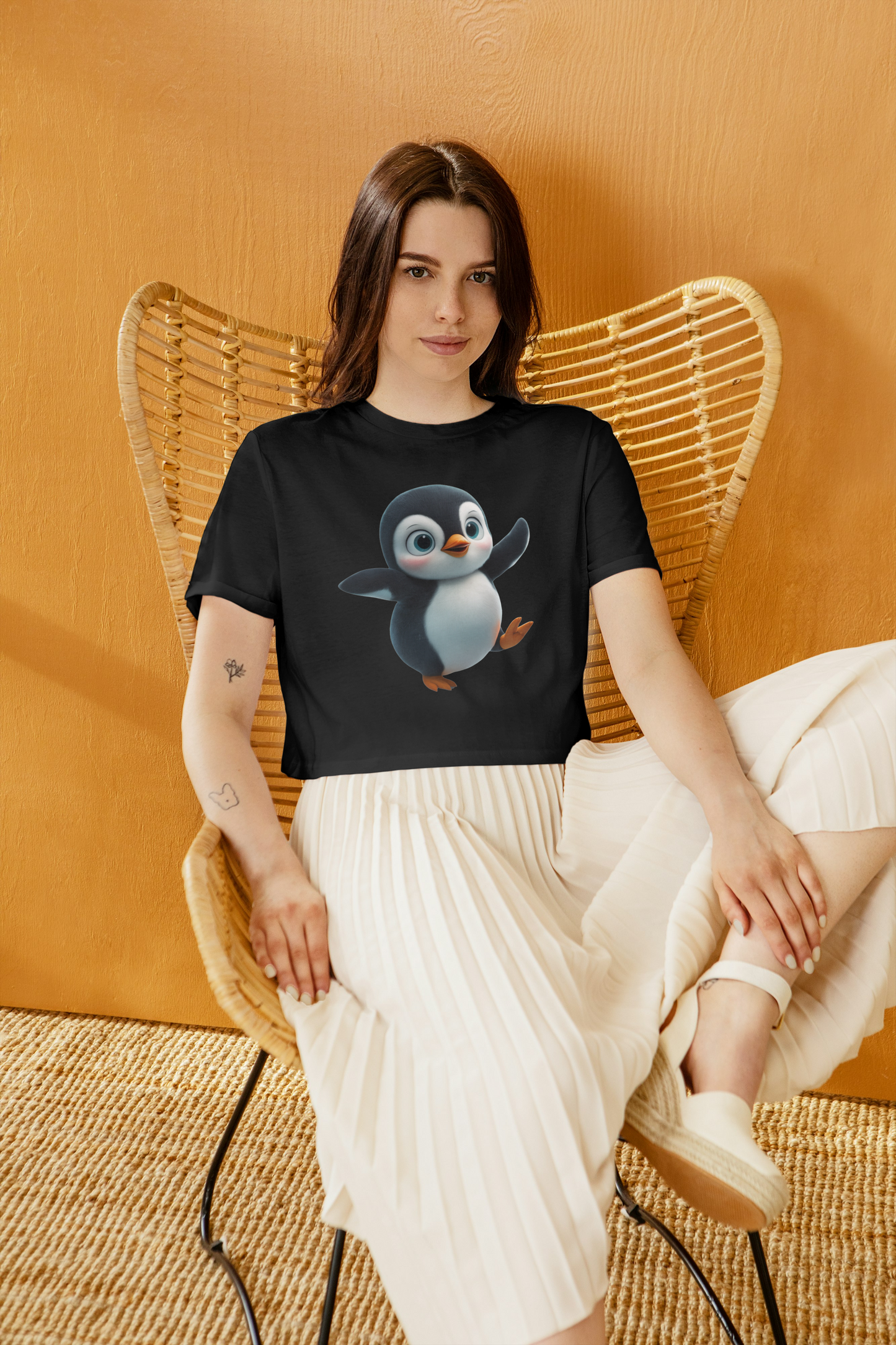 Crop Top - penguin 2