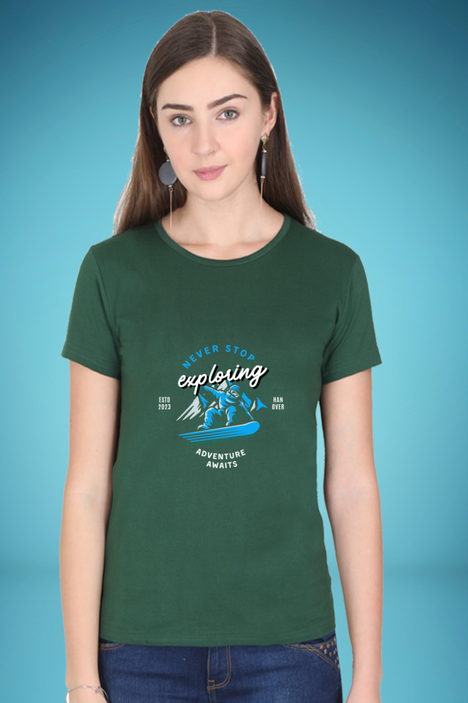 Regular T-Shirt - never stop exploring