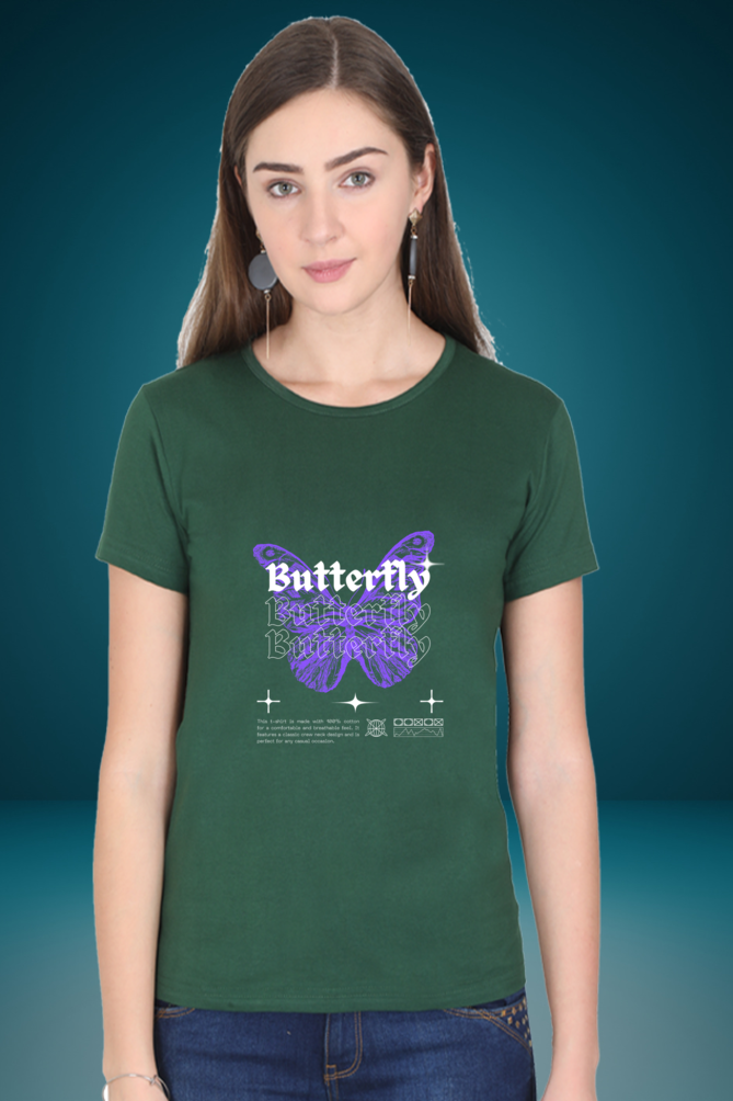 Regular T-Shirt - butterfly