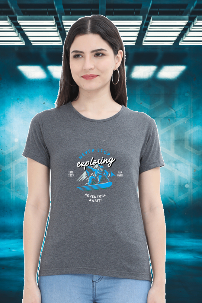 Regular T-Shirt - never stop exploring