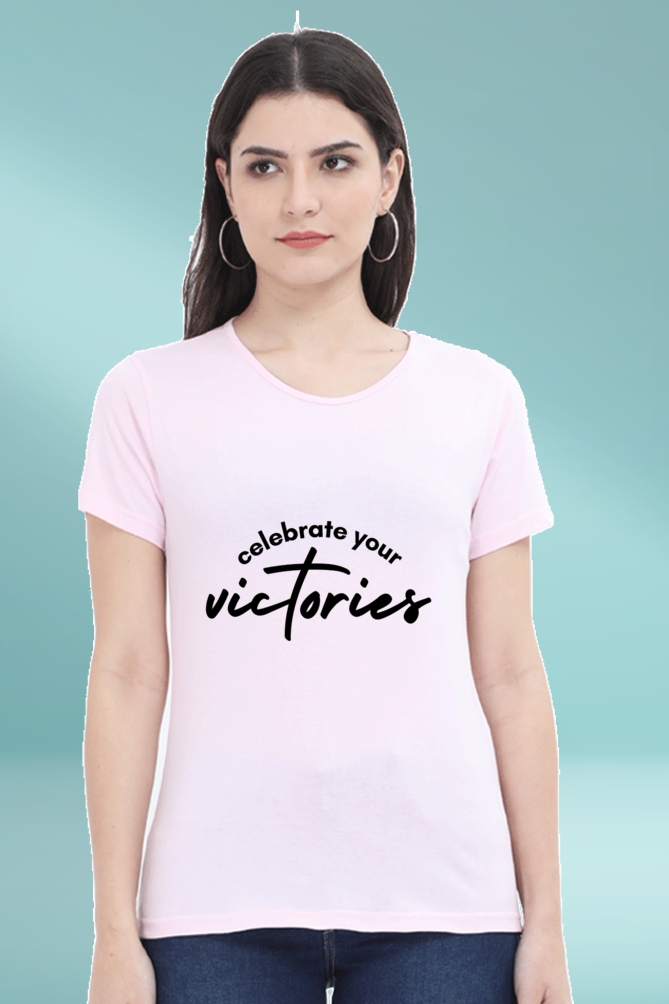 Regular T-Shirt - celebrate your victories