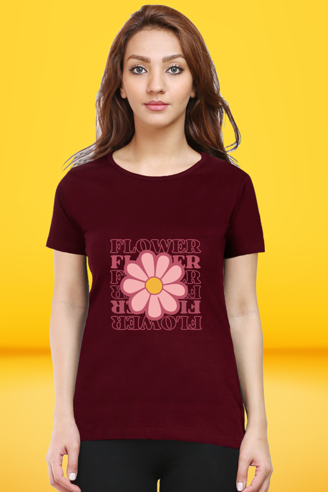Regular T-Shirt - flower