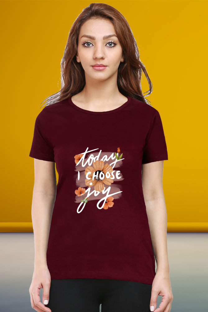 Regular T-Shirt - today i choose joy