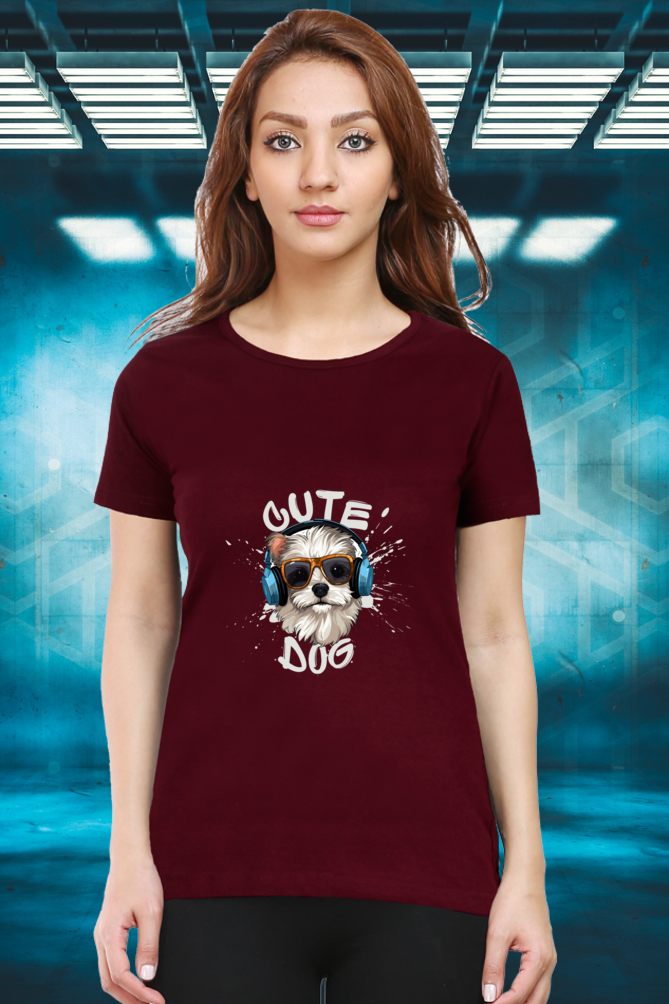 Regular T-Shirt - cute dog