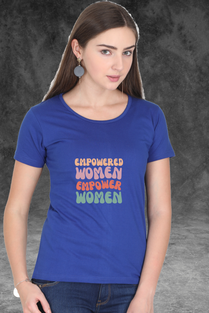 Regular T-Shirt - empowered woman