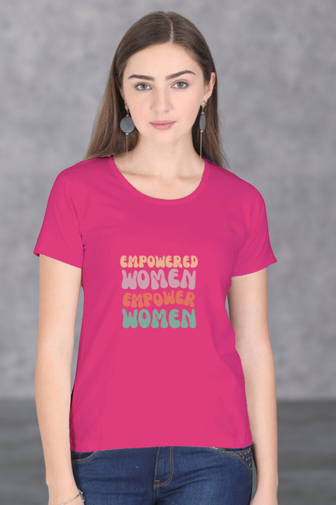 Regular T-Shirt - empowered woman