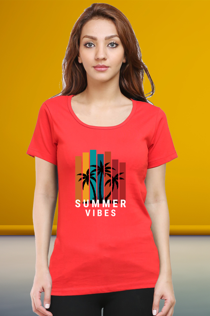 Regular T-Shirt - summer vibes with 7 colour