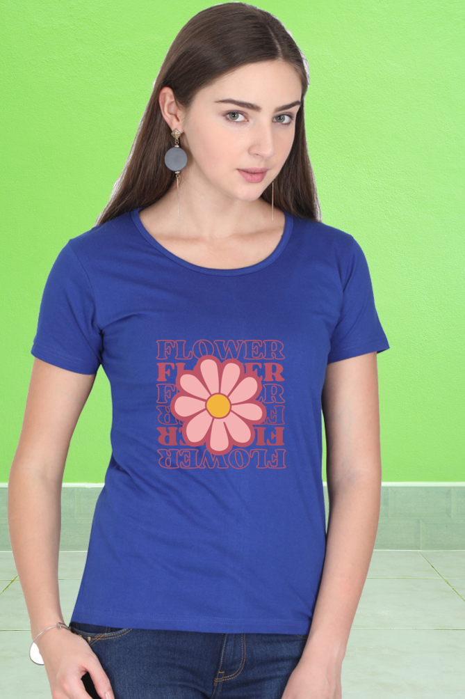 Regular T-Shirt - flower