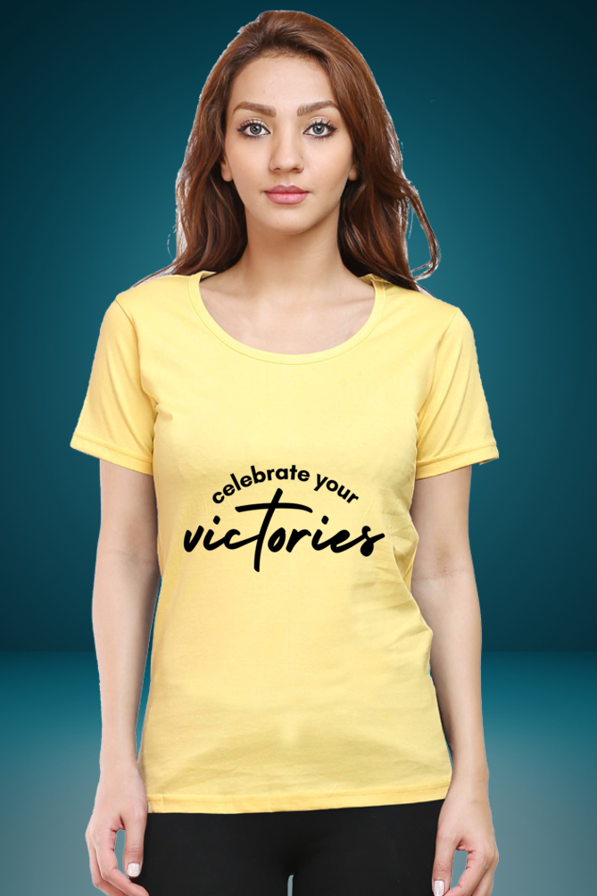 Regular T-Shirt - celebrate your victories