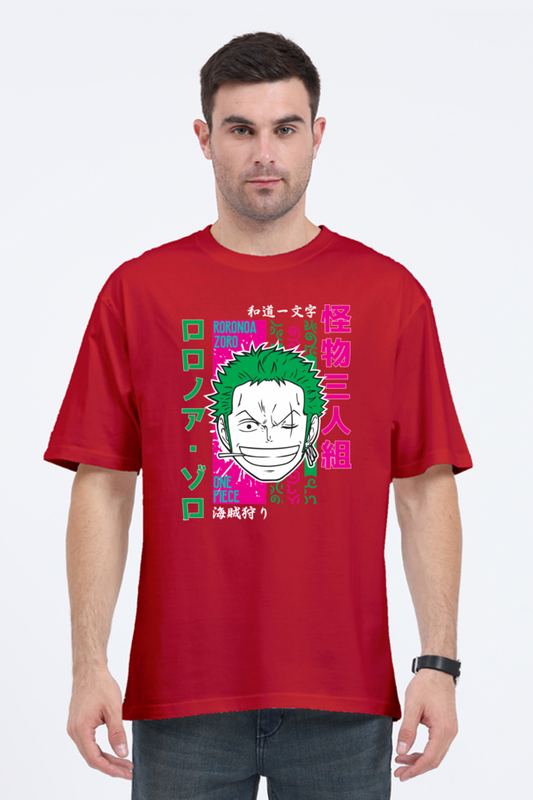 Regular Oversized T-shirt - One Piece - Zoro 2