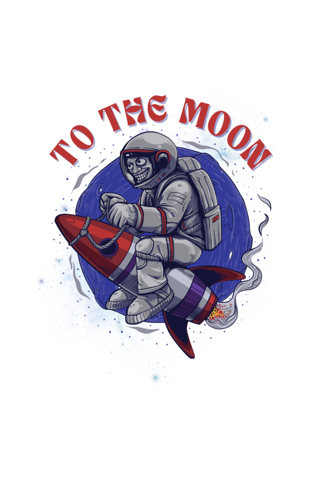 Premium T- Shirt - To The Moon