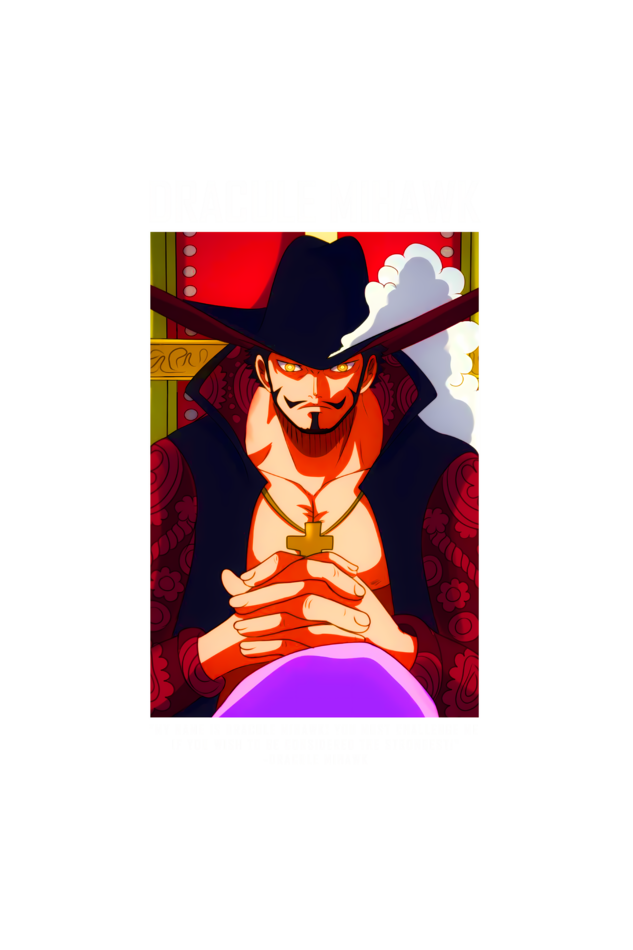 Terry Oversized T-shirt - One Piece DRACULE MIHAWK