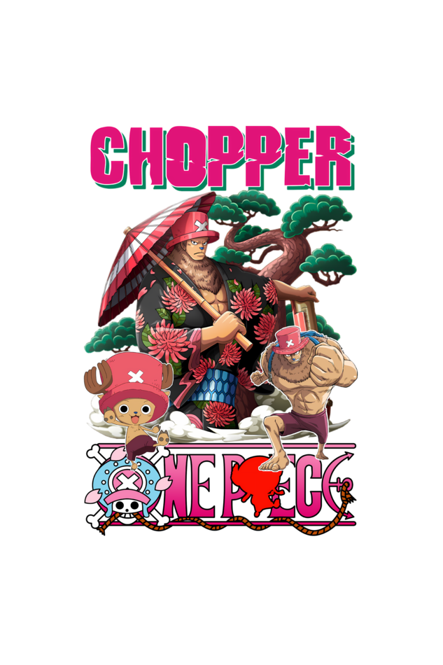 Terry Oversized T-shirt - One Piece CHOPPER