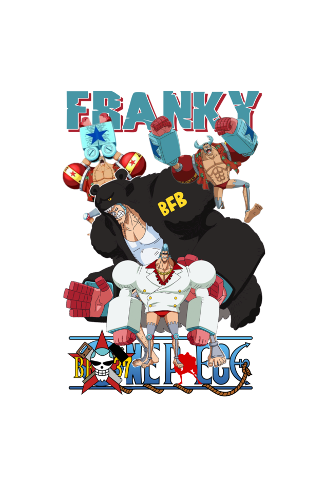 Terry Oversized T-shirt - One Piece FRANKY 02