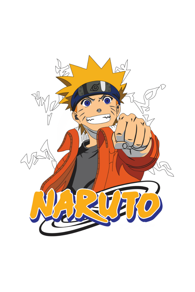 Regular Oversized T-shirt - NARUTO-06