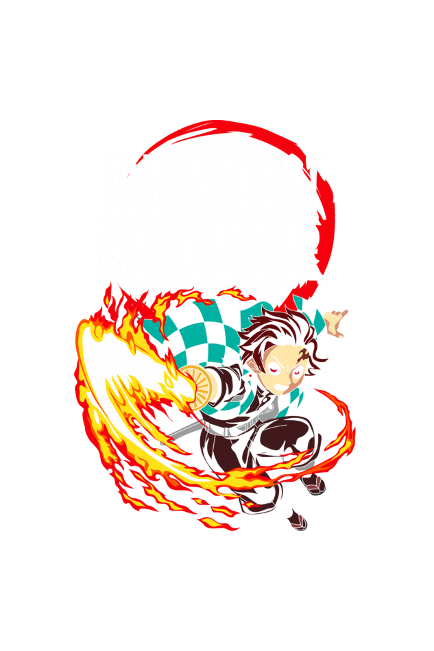 Regular Oversized T-shirt - One Piece DEMON SLAYER-06