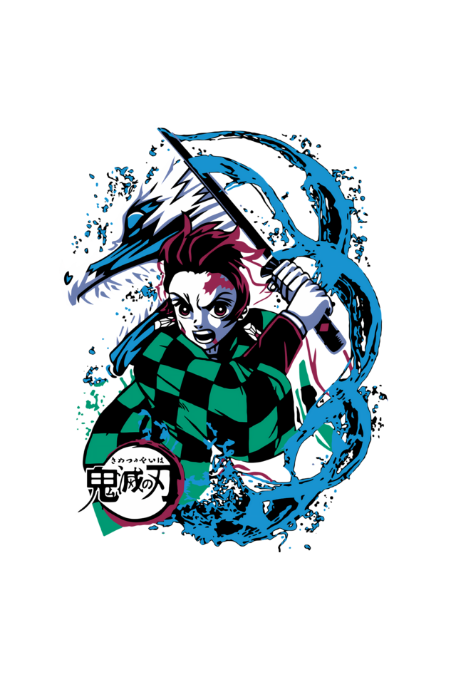 Regular Oversized T-shirt - One Piece DEMON SLAYER-20