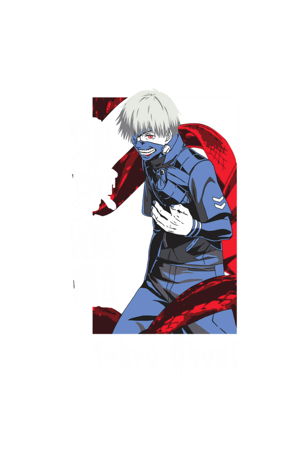 Regular Oversized T-shirt - One Piece TOKYO GHOUL 02-01