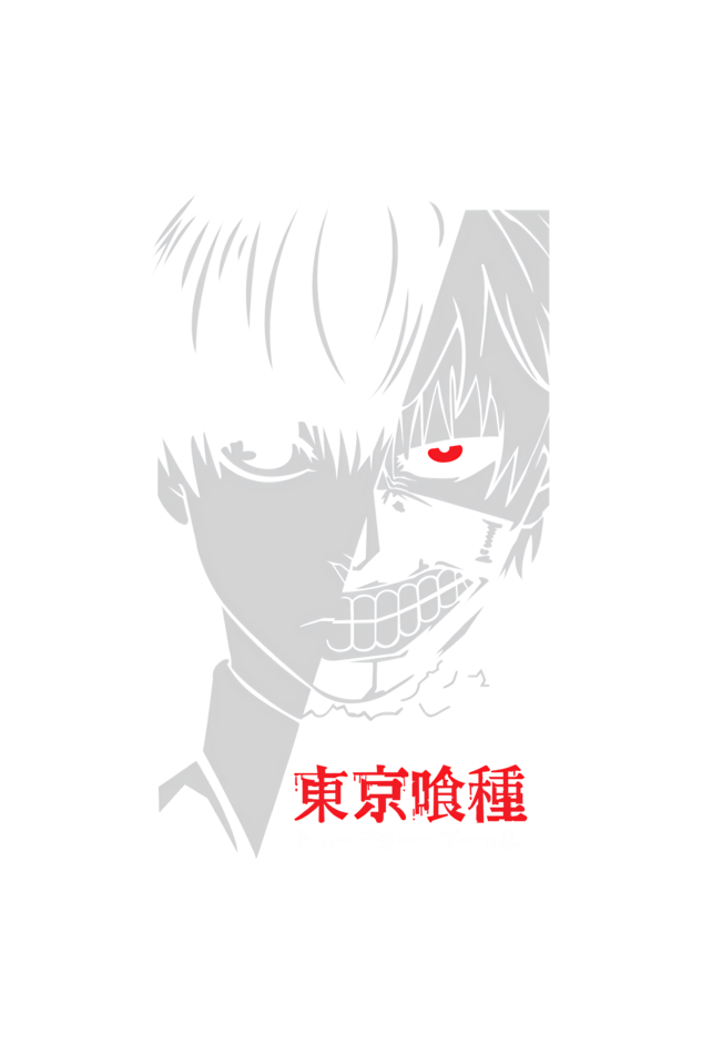 Regular Oversized T-shirt - One Piece TOKYO GHOUL 09-01