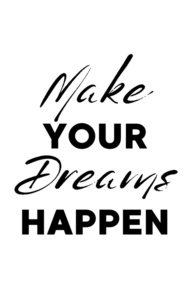 Regular T-Shirt - MAKE YOUR DREAM HAPPEN