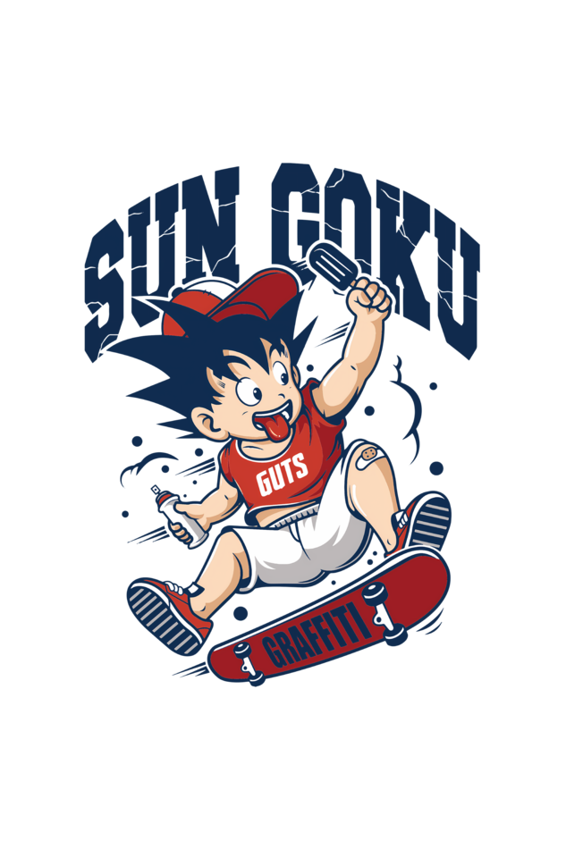 Regular T-Shirt - Sun Goku