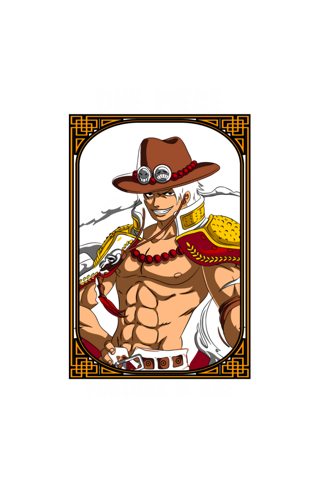 Regular Oversized T-shirt - One Piece - Ace