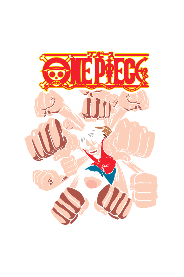 Regular Oversized T-shirt - One Piece - Luffy 10