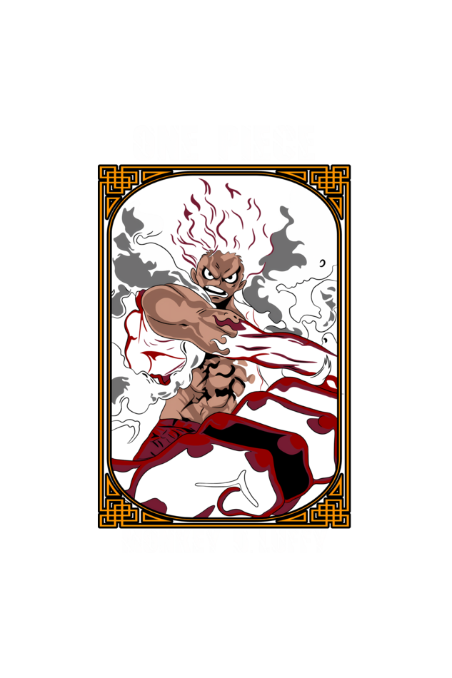 Regular Oversized T-shirt - One Piece - Luffy