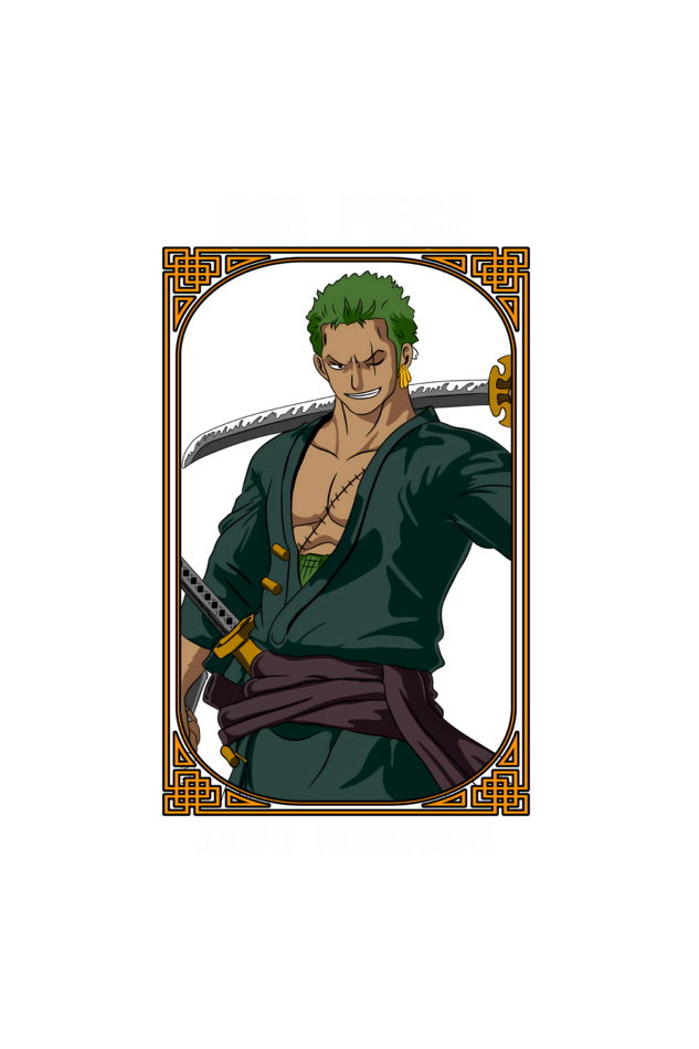 Regular Oversized T-shirt - One Piece -Zoro