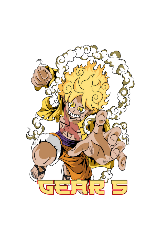 Terry Oversized T-shirt - One Piece- Gear5