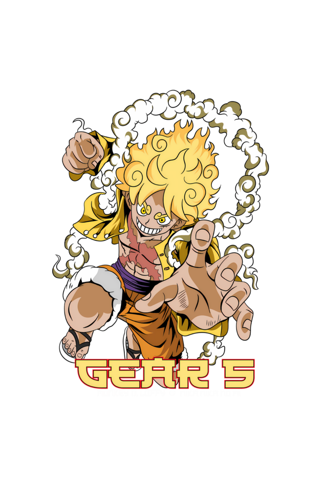 Terry Oversized T-shirt - One Piece- Gear5