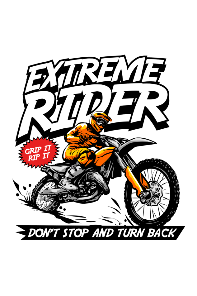 Regular T-Shirt - Extreme Rider